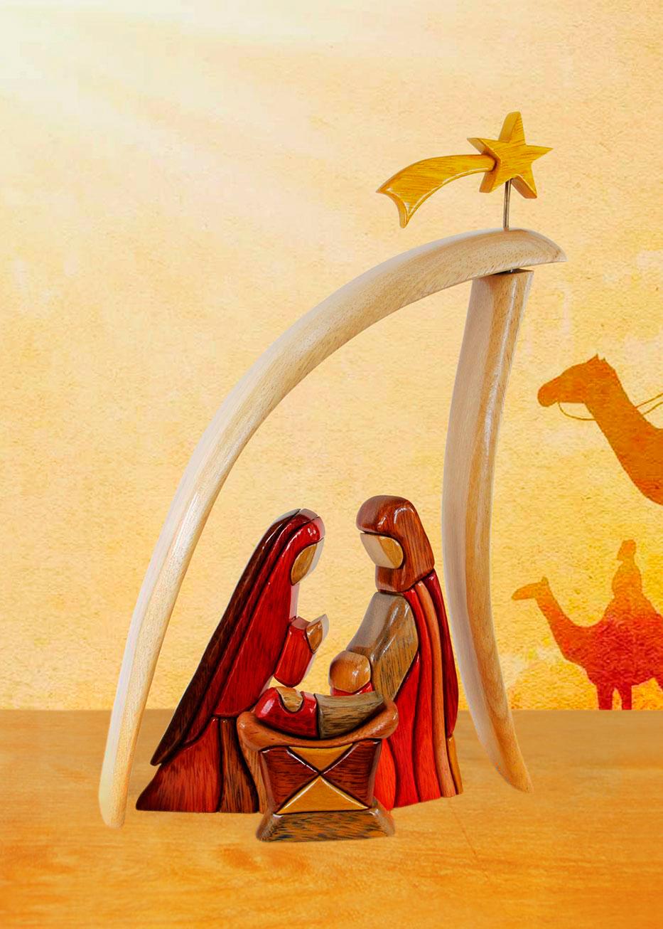 Mary, Joseph, and Child